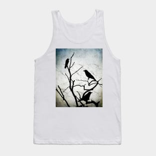 Crow Birds on Tree Bird 91 Tank Top